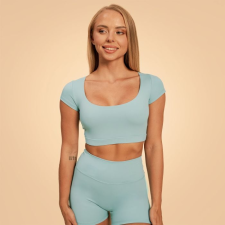 BeastPink Sense Cropped póló Storm Blue XS női póló