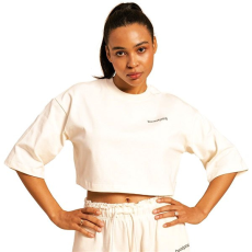 BeastPink Serenity Női cropped póló, Ivory, L