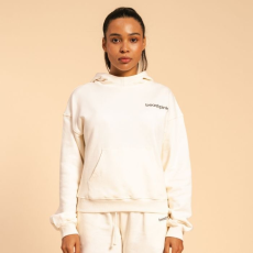 BeastPink Serenity női kapucnis pulóver Ivory
