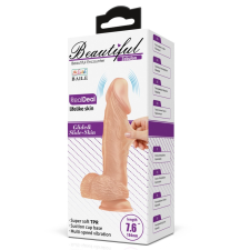 Beautiful Zebulon 7,6 " Vibrating Dildo vibrátorok