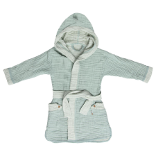 Bébé-jou Fürdőköntös Pure Cotton Green gyerek köntös