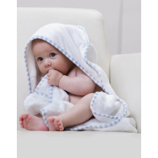  Bébi kapucnis köntös Jassz Towels Po Hooded Baby Towel Egy méret, Fehér/Bébi Rózsaszín lakástextília