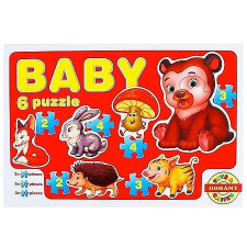  Bébi kirakó játék - többféle (08246) puzzle, kirakós