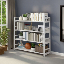 BeComfort Könyvespolc 4 polcos 100x30x145cm fehér PG03-3 bútor