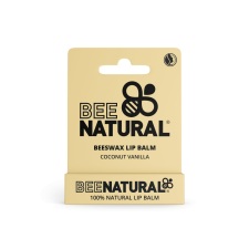 Bee Natural kókusz vanília illatú natúr méhviasz ajakbalzsam 4 g ajakápoló