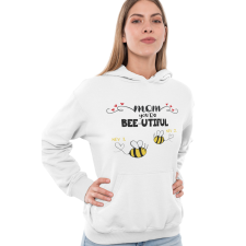 Bee-utiful anya és méhecskéi - Személyre Szabható - Kapucnis Pulóver női pulóver, kardigán