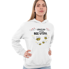  Bee-utiful anya és méhecskéi - Személyre Szabható - Kapucnis Pulóver női pulóver, kardigán