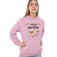  Bee-utiful anya és méhecskéi - Személyre Szabható - Kapucnis Pulóver