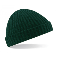 Beechfield Férfi téli sapka Beechfield Trawler Beanie Egy méret, Sötétzöld férfi sapka