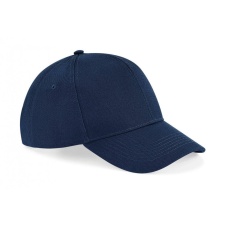 Beechfield Uniszex sapka Beechfield Ultimate 6 Panel Cap Egy méret, Sötétkék (navy) női sapka