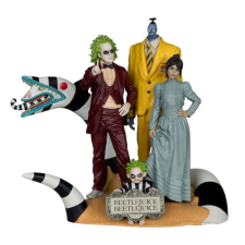 Beetlejuice Beetlejuice filmmániások PVC szobor 4 db-os csomag 15 cm játékfigura