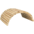 BEEZTEES Trixie hajlítható fahíd és odú nagyobb testű rágcsálóknak (69 x 40 cm; pl. nyúlnak)