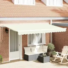  Behúzható napellenző Krém 400 x 200 cm szövet nyílászáró