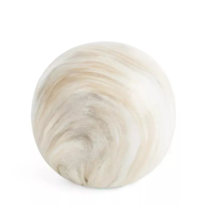  Beige márvány hatású dekorációs kerámiagömb dekoráció