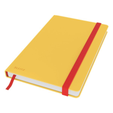 Beíró LEITZ Cosy Soft Touch A/5 keményfedeles 80 lapos vonalas melegsárga füzet