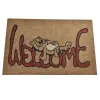  Bejárati ajtószőnyeg Chilai Home 877CHL1039, 45x70 cm, PVC, Barna