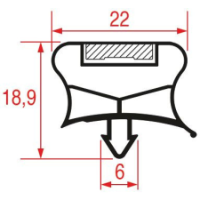  BEKATTINTHATÓ TÖMÍTÉS 462x382 mm beépíthető gépek kiegészítői