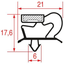  BEKATTINTHATÓ TÖMÍTÉS 655x415 mm beépíthető gépek kiegészítői