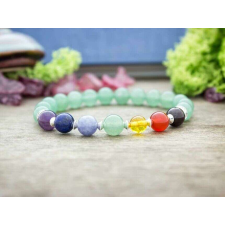  Békesség aventurin csakra ásvány karkötő karkötő