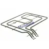  Beko sütő fűtőbetét (felső) 230V 1100+1100W 262900064 # gyári WHIRLPOOL - INDESIT 482000004603, C00408866 fűtőszál #