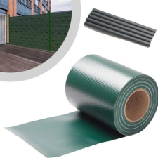 Belátásgátló, zöld színű árnyékoló 19cmx35m, 20db rögzítővel, 450g/m2 kerti bútor