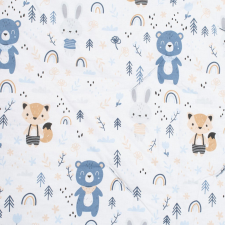  Bélelt babatakaró, pólya autós hordozóba New Baby blue pólya