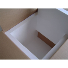 Bélelt kartondoboz 600x400x400 mm 20 mm EPS betéttel postázás