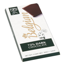 Belgian Csokoládé belgian 72 étcsokoládé 100g csokoládé és édesség