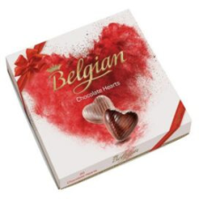 Belgian Csokoládé BELGIAN Hearts Hazelnut szívdesszert 200g csokoládé és édesség