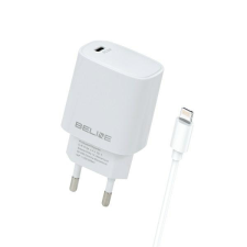 Beline 1x USB-C 20W + kabel lightning fehér PD3.0 BLNCW20L mobiltelefon kellék