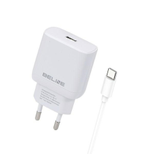 Beline 1x USB-C 25W + kábel USB-C fehér PD 3.0 BLNCW25C GaN kábel és adapter