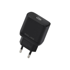 Beline 1x USB-C 30W fekete (csak fej) PD 3.0 BLNCB30 GaN mobiltelefon kellék