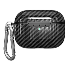 Beline AirPods Carbon Cover Air Pods 3 fekete tok fülhallgató, fejhallgató tok