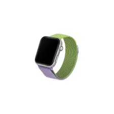  Beline Apple Watch acélszíj 42/44/45/49 mm – zöld/lila okosóra kellék