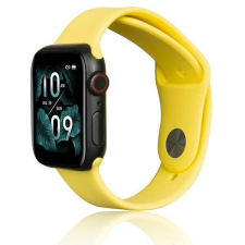 Beline Apple Watch szilikon óraszíj 42/44/45/49mm sárga okosóra kellék