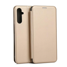 Beline Etui mágneses könyvtok Samsung A15 A156 arany tok és táska