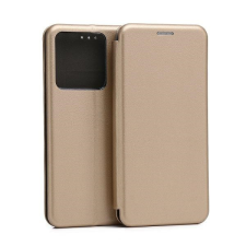 Beline Etui mágneses könyvtok Xiaomi Redmi Note 13 5G arany tok és táska