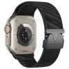 Beline Oblique szíj Apple Watch 42 / 44 / 45 / 49 mm - fekete