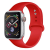 Beline okosóra szíj, piros, szilikon, Apple Watch 4/5/6/7/SE 38/40/41mm