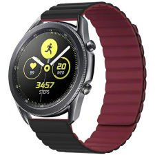 Beline óraszíj Watch 20mm Magnetic fekete/vörös okosóra kellék