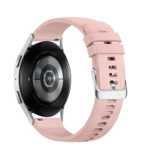 Beline pasek Watch 20mm Grid Texture Silicone pink box okosóra kellék