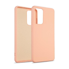 Beline Silicone tok iPhone 12 Mini - rózsaarany színű tok és táska