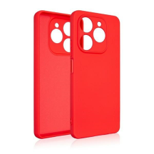 Beline Silicone tok Tecno Spark 20 Pro - piros tok és táska