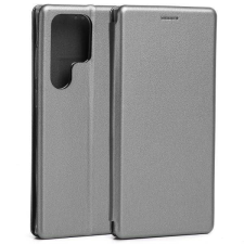 Beline Tok mágneses könyvtok Samsung S23 Ultra S918 acélszürke tok tok és táska