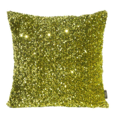 Belisa flitteres párnahuzat Zöld 45x45 cm lakástextília