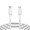 Belkin Belkin Braided USB-C to Lightning Cable 2m White