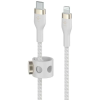 Belkin Belkin CAA011BT2MWH USB kábel 2 M USB C USB C/Lightning Fehér