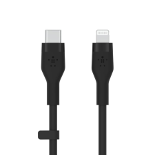 Belkin BOOST CHARGE Flex USB-C - Lightning kábel 2m fekete (CAA009bt2MBK) (CAA009bt2MBK) kábel és adapter
