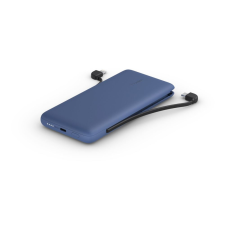 Belkin Boost Charge Plus USB-C Power Bank 10000mAh, beépített kábellel kék (BPB006btBLU) power bank