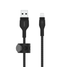 Belkin BOOST CHARGE PRO Flex USB-A - Lightning kábel 2m fekete (CAA010bt2MBK) (CAA010bt2MBK) kábel és adapter
